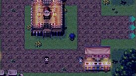 Tanned Girl Natsuki in Hentai Game Public Scene