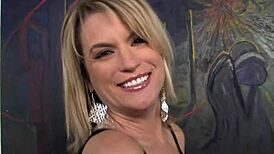 Jessie Fontana screams in interracial sex with monster black cock!