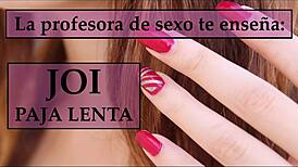 Follow the teacher's strict joi instructions for your masturbation session