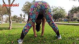 She said to exercise, but we ended up fucking at my house with big cock