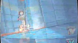 Eri-Chan's Intense Home Workout Turns Naughty with Derpixon