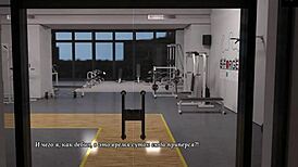 My cute roommate’s final gameplay with nude posing by the pool