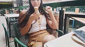 First Time Fuck at Home with Cute Latina Teen 18+ After Mall Meet