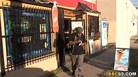 Jessie Fontana screams in interracial sex with monster black cock!