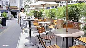 Brazilian Housewife Meets Lover for Blowjob and Creampie Close-Up