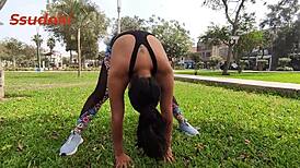 She said to exercise, but we ended up fucking at my house with big cock