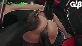 hentai anal ass compilation, watch these cartoon asses get pounded