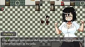 my college game part 1 with teacher and student