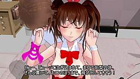 Hey, in bunny girl cosplay, do it more naughtily from behind! 😏