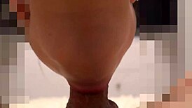 Emotional cremita en su boca, late mi polla y lo nota, can't believe it