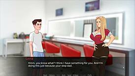 Hentai Game Photoshoot With Step Mom