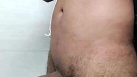 Cant resist masturbating that big indian desi gay cock