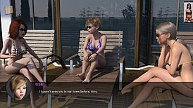 Reunion Lesbians Dive into Pussy Licking and Tit Play