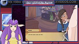 Avatar: The Last Airbender - Four Elements Trainer Bonus 3: Nami's Intense Blowjob