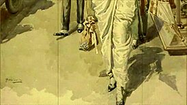 vintage erotic drawings bring retro anime fantasies to life in stunning detail