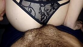 Petite Teen Couple Fucks Until Creampie Leaks from Wet Vagina