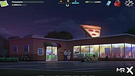 Teen in Anime Pays Debts with Wild Sex