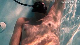 Petite Brunette Babe Feels Juicy Pleasure Masturbating Naked