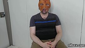 Peculiar teen 18+ is brought in ass hole assylum for awkward therapy.