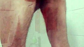 shower scene with amateurs