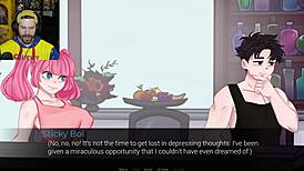 In this game, big tits anime girl seeks lustful vengeance with impossible events