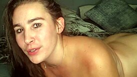 Chubby Anal Whore's Dirty Talk After Finger Sucking