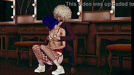 Cute 3D Lesbians In Pantyhose Explore Hentai Fantasies