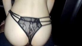 Petite Teen Couple Fucks Until Creampie Leaks from Wet Vagina