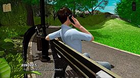 Ripples 32 Hentai Boobs Ripped In 3D Cartoon