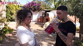 Riding On The Ranch With Emotional Blowjob And Big Cock