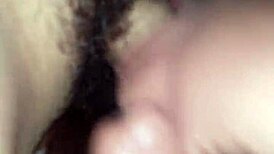 Min smukke latina kæreste Cristal Chavez suger mine baller og pik lidenskabeligt