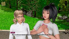 Ripples 32 Hentai Boobs Ripped In 3D Cartoon