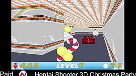 Uncensored Hentai Shooter in 3D Christmas Party Fantasy!
