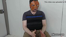 Peculiar teen 18+ is brought in ass hole assylum for awkward therapy.