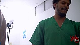 kerly says, 'i need to relax,' then fucks the huge black masseur