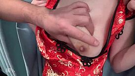 In this one-on-one photo session, we got naughty with blowjobs.