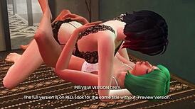 روبي 6 تقدم عمل تحليلي هينتاي ثلاثي الأبعاد ساخن في النسخة الإعلانية