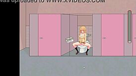 College lady fucks multiple men in this new hentai game