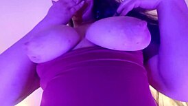 Stepmother's best friend swallows semen and fucks passionately part 2