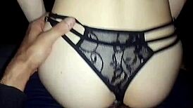 Petite Teen Couple Fucks Until Creampie Leaks from Wet Vagina