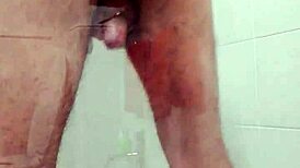 shower scene with amateurs