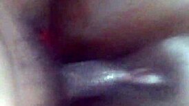 Ebony squirt queen shows juicy close-up action 😍