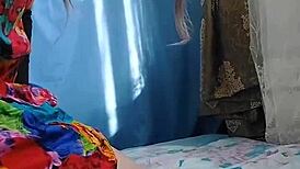 hey, check this sissy crossdresser in pink shirt and mini skirt, so hot! 🔥