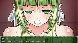 irrational elf marie bound in tragic hentai bondage