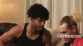 Sunday smashing with sexy ass bottom Johnny Moon and Tony Genius! 🔥