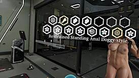 I explore an exciting VR game with anime elements