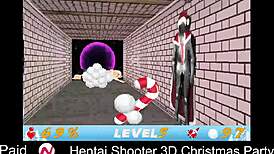 Uncensored Hentai Shooter in 3D Christmas Party Fantasy!