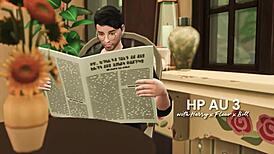 hp au 3 preview - naughty 3d hentai action unfolds