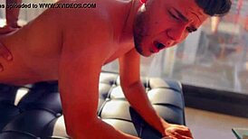 andy rodrigues making novinho suffer with big cock