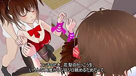 Hey, in bunny girl cosplay, do it more naughtily from behind! 😏